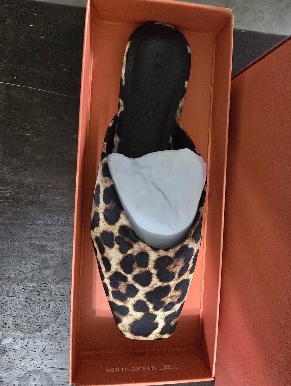Size 8! Katy Perry Collections Evie Mule in Coffee Multi - Picture 7 of 7